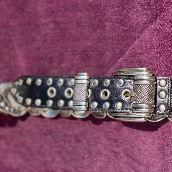 22-(B&B) Vintage. 80s. Heavy Metal. Belt Buckle. - Picture 3 of 16